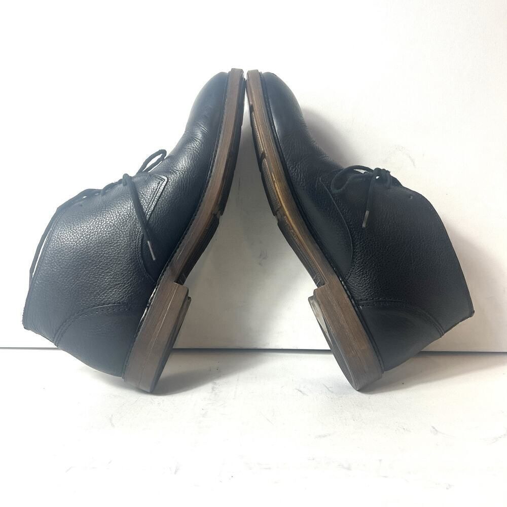 Sebago Black Leather Bryant Chukka Boots Men’s 11 M Lace Up Comfort Casual Shoes View 6